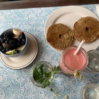 So yummy!! at Elderberries Cafe in Los Angeles