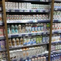 Lima, the Bridge, Provamel, Adez mylks at Maximarket Mercator in Ljubljana