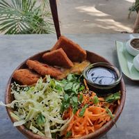 Katsu Tofu at Malu Poke in Dikwella