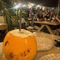 King coconut 🥥   at Malu Poke in Dikwella