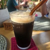 Spiced cold brew coffee at Malu Poke in Dikwella
