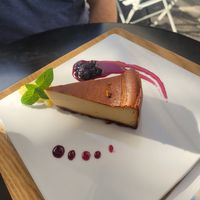 Vegan cheesecake at HealthyTOKYO CBD Shop & Cafe - Harajuku in Tokyo