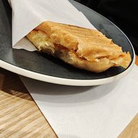 American cheese BBQ sandwich at HealthyTOKYO CBD Shop & Cafe - Harajuku in Tokyo