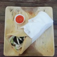 Kathmandu wrap at Fresh Bites in Coron