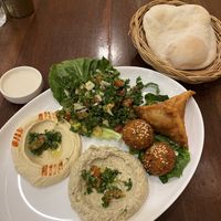   at Hummus House in Phnom Penh