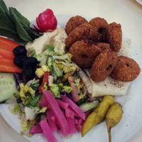 Falafelteller  at Falafel Ya Hala in Bremen