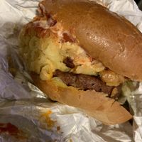 Climaxxx Burger at Dirty Vegan in East London