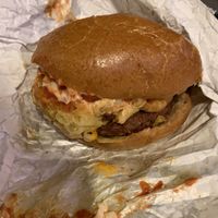 Climaxxx Burger at Dirty Vegan in East London