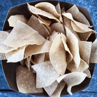 Chips (yum!) at Taco Guild in Phoenix