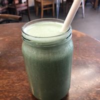 Green smoothie  at Cafe Ninety Nine in Taupo