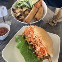 We will be dreaming about that chickless bahn mi for quite some time!  at Loving Hut - E Southern Ave in Tempe