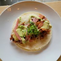 Blanco taco at Dead Bird Brewing in Milwaukee