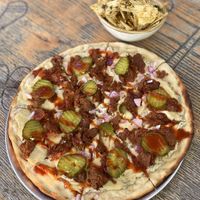 July pizza special: Nashville Hot Chicky  at Dead Bird Brewing in Milwaukee
