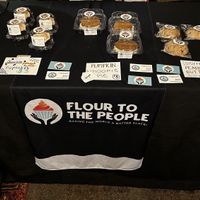 There is a coop with flour to the people and vegan pastries- so good!  at Dead Bird Brewing in Milwaukee