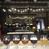 Flight at Dead Bird Brewing in Milwaukee