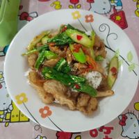 Delicious food reasonable price and very friendly and enthusiastic owner. Recommend to anyone wanting cheap but delicious vegan food. at Vegetarian Eatery อารหารเจ ร้านสำหรับเจ in Ayutthaya