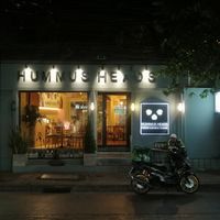 Storefront at Hummus Heads in Bangkok