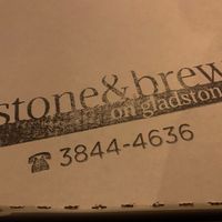 Stone and Brew ✅  at Stone & Brew in Highgate Hill