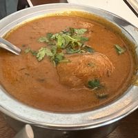 Egg curry  at Rangooli Restaurant in West Singapore