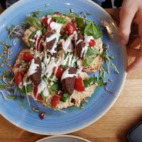 Falafel Bread at Isegrim in Muenster