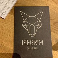 Cafe logo at Isegrim in Muenster