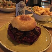 Jackfruit burger  at Isegrim in Muenster