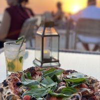 The vegan queen pizza   at Mama Pizza in 