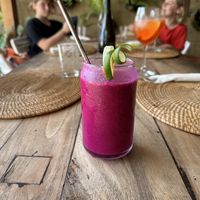 Fresh P smoothie, excellent   at Mama Pizza in 