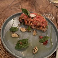 Foccacia bruschetta  at Mama Pizza in 