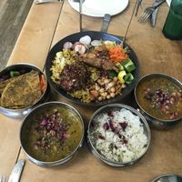 I can’t remember what any of it was called but it was all delicious! at The Chakra Lounge in Buxton