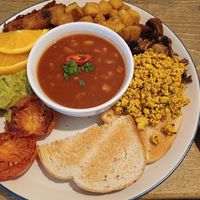 Lovely brekkie. at The Chakra Lounge in Buxton