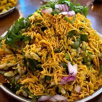 Bhel Puri at Chai Pani in Asheville