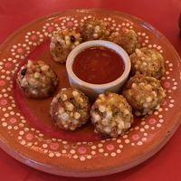 Sabudana Vata Tots  at Chai Pani in Asheville