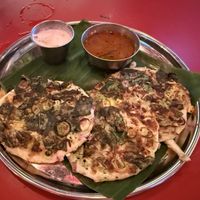 Summer Bounty Uttapam  at Chai Pani in Asheville