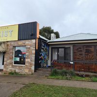 From the outside at Grist Artisan Bakers Wesley Hill in Castlemaine