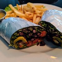 Veggie wrap at Galaxy Cafe in Austin