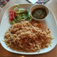Rice dish at Nora's Kitchen in Stavanger