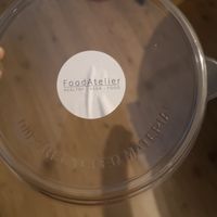 Recycled material! at Food Atelier in Tilburg