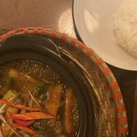 Clay pot  at Sen Viet Vegan in East London