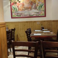 Buddha painting at Sen Viet Vegan in East London