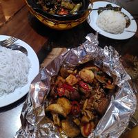 There were so many flavours and the perfect kick of spice at Sen Viet Vegan in East London