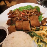 Presidential bun cha at Sen Viet Vegan in East London