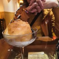 Deep fried ice cream at Sen Viet Vegan in East London