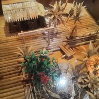 Table inlays at Sen Viet Vegan in East London