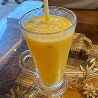 Mango smoothie   at Sen Viet Vegan in East London