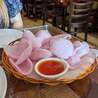 Crackers at Sen Viet Vegan in East London