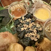 Grilled betel leaf  at Sen Viet Vegan in East London