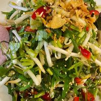 Seaweed salad at Sen Viet Vegan in East London