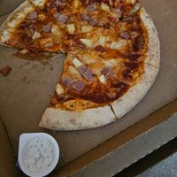 Vegan La Vie Hawaiian. at Papa John's in Bury St Edmunds