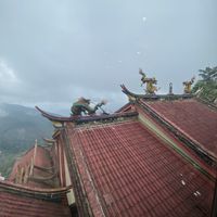 A cloudy view   at Chin Swee Vegetarian Restaurant 清水素食館 in Genting Highlands